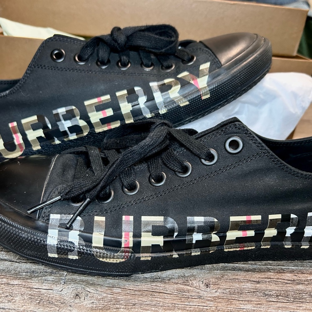 Burberry Check Vintage Logo Sneakers